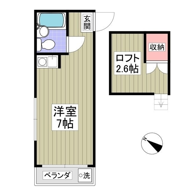 ペンション竹ノ塚の間取り
