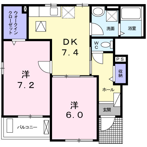 アンシャンテの間取り