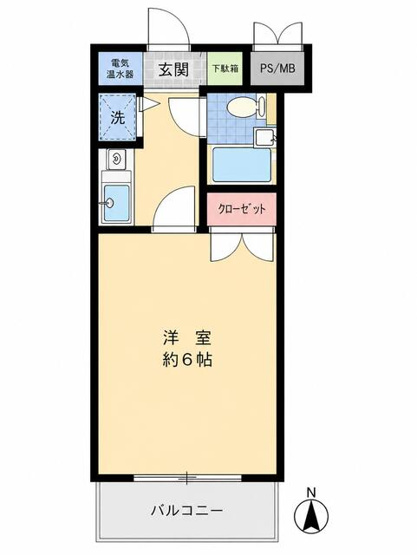 【間取り】 | ロアール洗足池