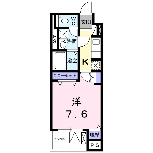 Ｋ・ＳガーデンⅢの間取り