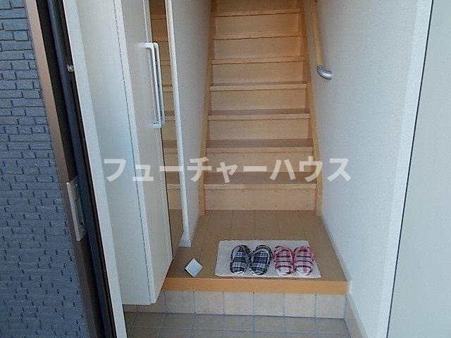 レジデンスヒルＮ　Ⅶの玄関|落ち着いた玄関です
