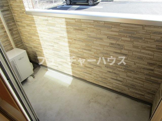 タウンコート　Ｂのバルコニー