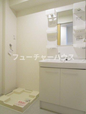 ラルーチェの洗面所