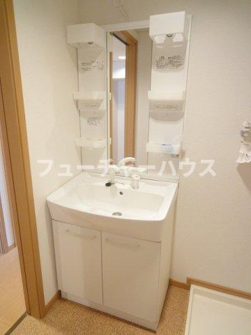 ヴェルデ欅の洗面所