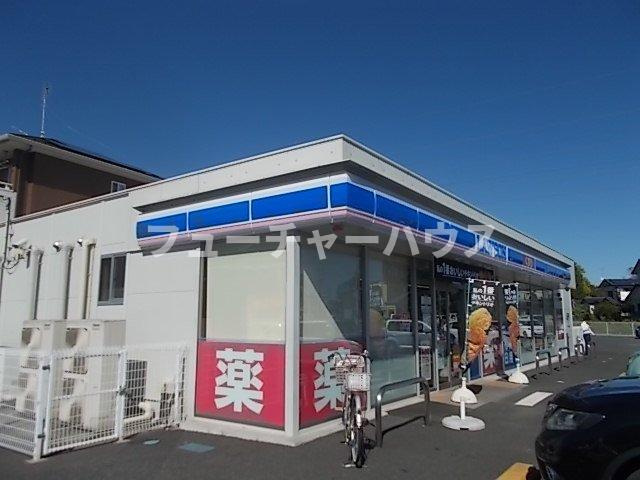 カリーノＦの周辺|ローソン水戸四中入口店まで600m