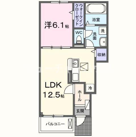 リリーフ・タカサゴの間取り