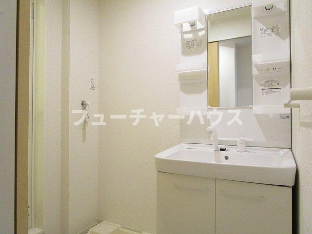 ラルーチェの洗面所