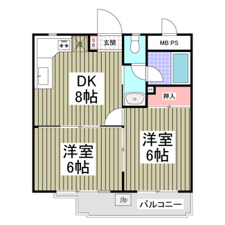 【間取り】 | レジオンス花小金井