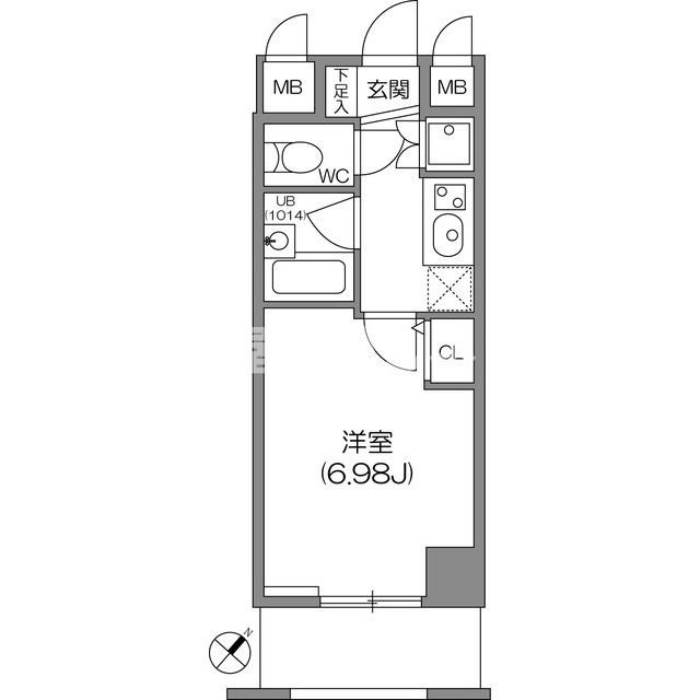 ジョイシティ小石川【おとり物件なし】#学生・社会人にオススメ！初期費用分割払いOK！の間取り