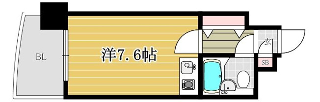 【間取り】 | ステイタスマンション博多駅前