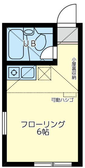 【間取り】 | ユナイト 尻手ダッチ