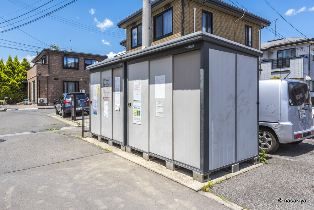 リバーシティーのその他共用部分|敷地内ゴミステーション