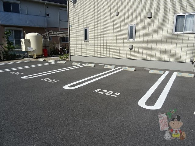 パナシア　Ａの駐車場