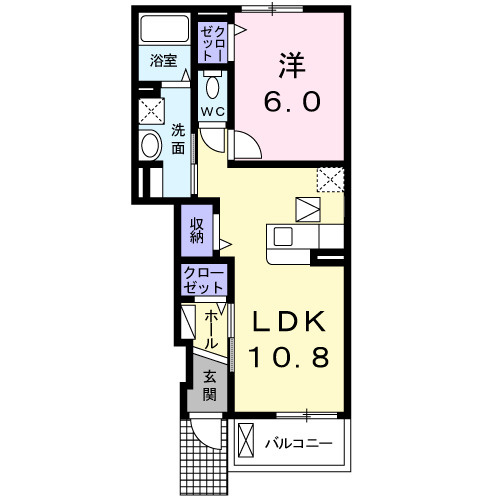 【間取り】 | ラフィネⅡ