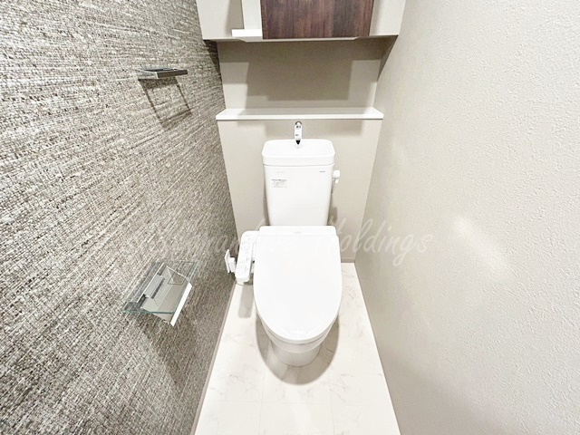 藤沢市藤沢１丁目の賃貸マンションのトイレ|清潔感のあるトイレです