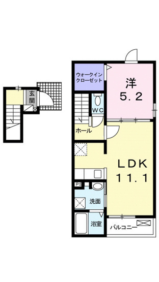【間取り】 | イリーデⅡ