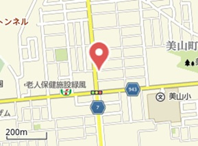 北見市美山町西５丁目４７番地４２　店舗の地図