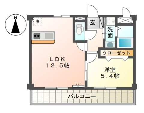 サクシード３の間取り