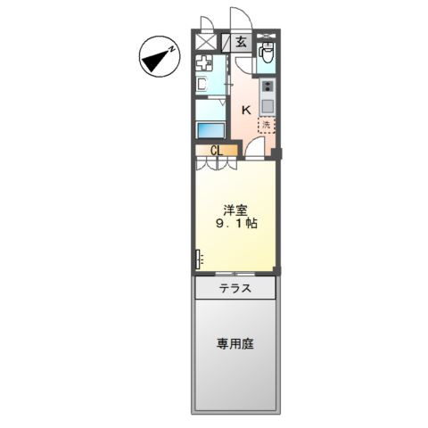 Ｐｌａｓｉｒ（プレジール）の間取り