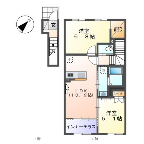 Ｇｒａｎｄｉｒの間取り
