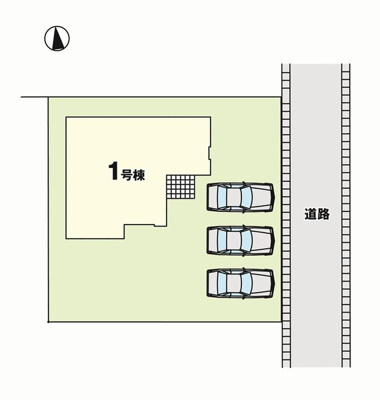 【区画図】 | ☆☆新築分譲　郡山市静町８期K　リガーレ　限定１棟！！ | 全体区画図です
