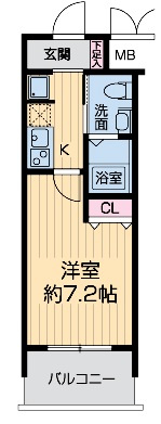 【間取り】 | エス・キュート城東中央