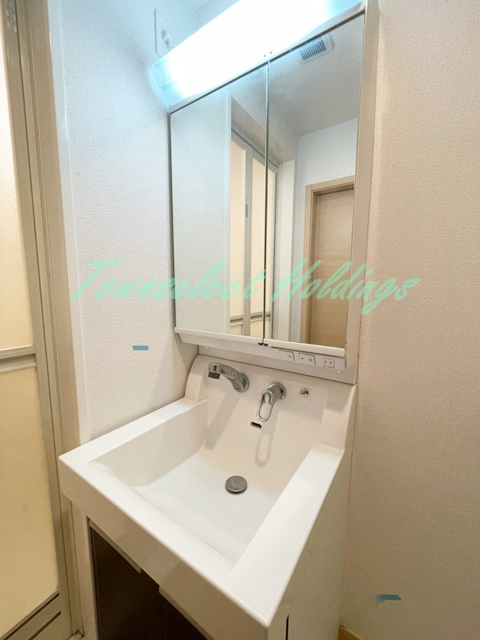 大和市福田２丁目の賃貸マンションの洗面所
