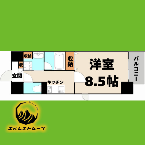 ヴェーラ カーサ ウルバーナの間取り