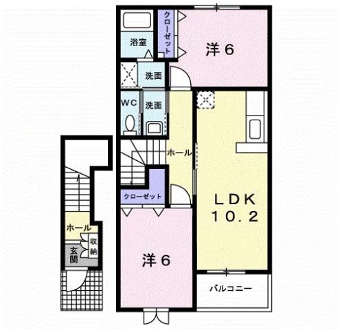 【間取り】 | ソレアードⅠ
