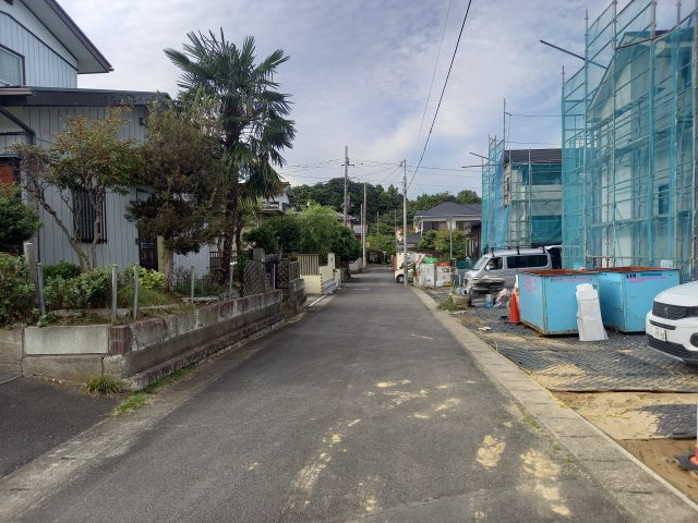 水戸市酒門町16期の前面道路含む現地写真|前面道路含む現地写真です