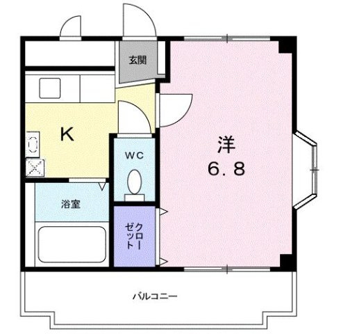 メゾン・コンフォートの間取り
