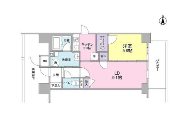 【間取り】 | ブリリアント同心
