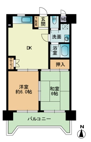 【間取り】 | アイレックス南天神