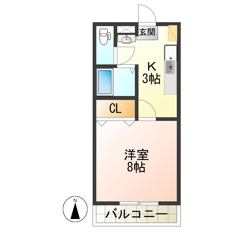 アンジェラの間取り