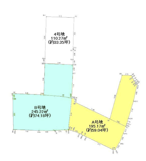 【区画図】 | 高知市大津甲/2区画