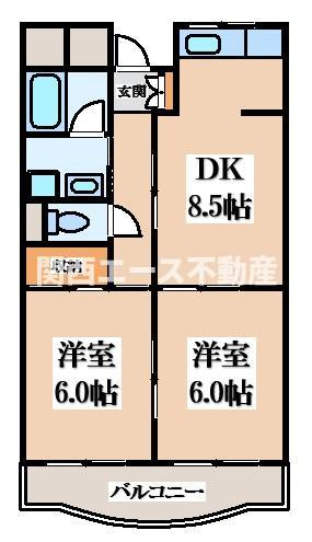 【間取り】 | ロイヤル忍ヶ丘