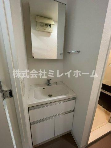 プレミアムキューブ大森デューの洗面所