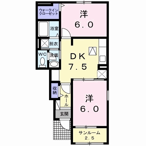 ルミエールの間取り