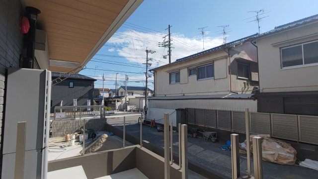 高槻市宮野町のアパートの展望