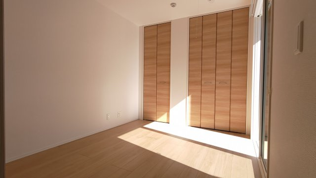 高槻市宮野町のアパートの寝室