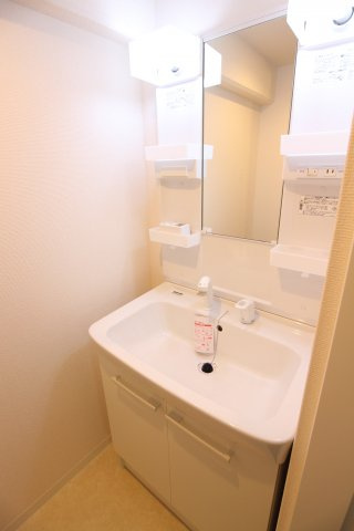 マリンクレール野田の洗面所