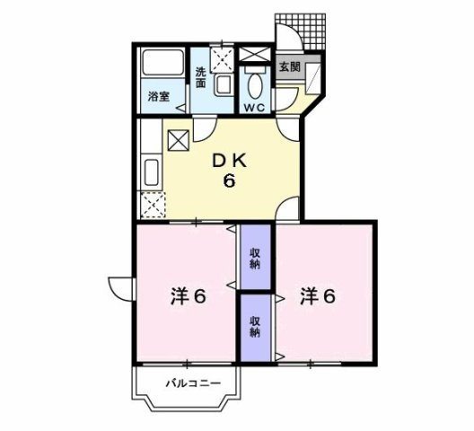 【間取り】 | シルクロードＡ