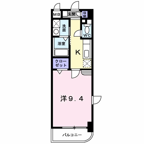 ハッピー・デンの間取り