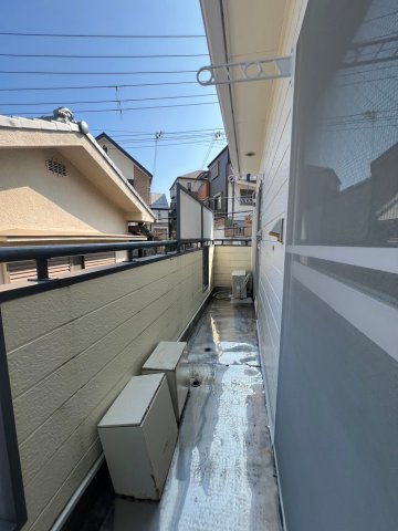 サニーコート霞ヶ丘のバルコニー