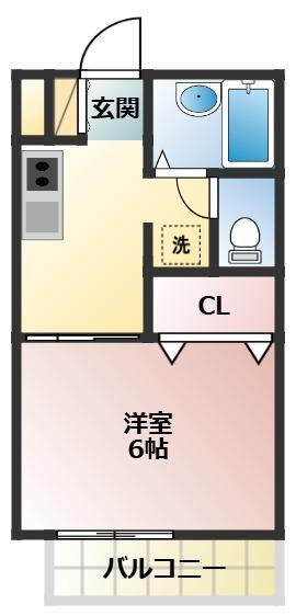 パル勝田台の間取り
