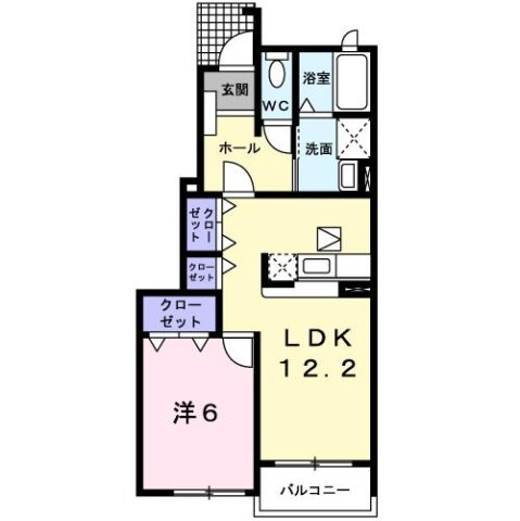 【間取り】 | エアリーランドＡ