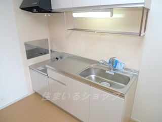 マイネ　ファミーリエ　Ⅰのキッチン|浄水器一体型シャワー水栓