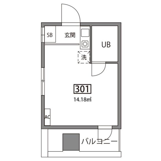 【間取り】 | グランバリュー渋谷本町