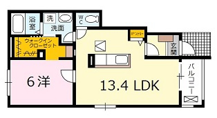 グリーンワールド　Ⅲの間取り