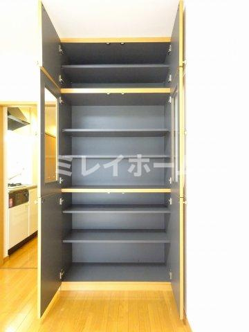 ルーブル上池台壱番館の収納|同建物内別のお部屋の参考写真になります。